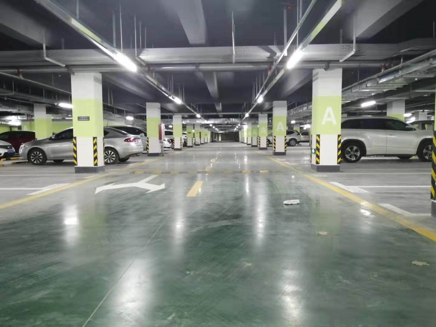 科技大厦地下停车场导视设计|空间|商业空间设计|李学好 - 原创作品 - 站酷 (ZCOOL)